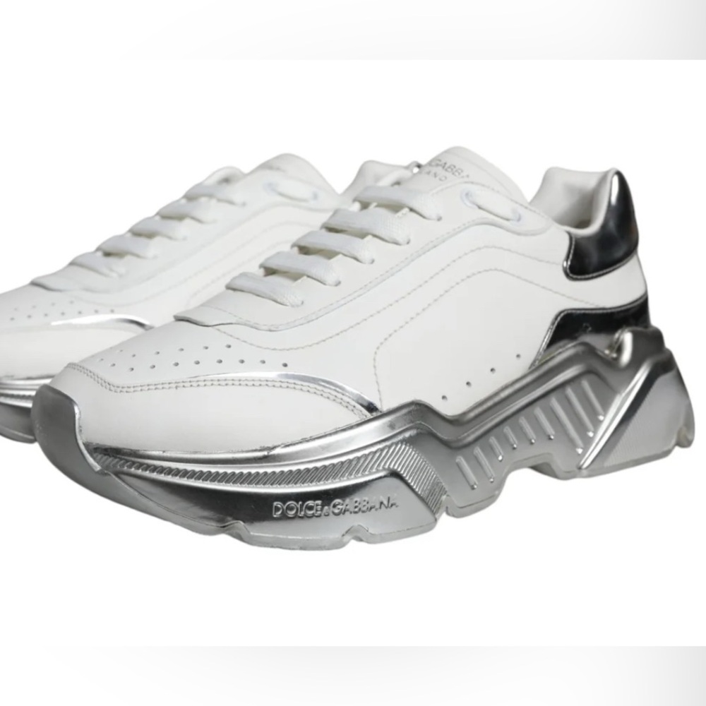 MEN’S Dolce & Gabbana Daymaster White & Silver US Size 8